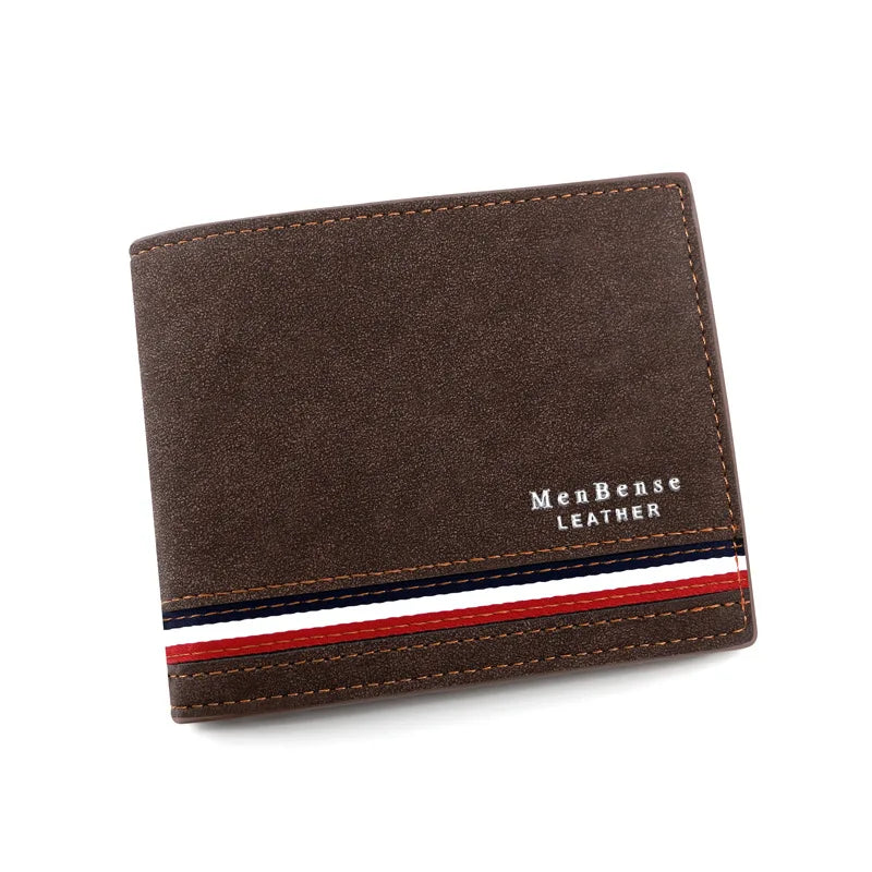 Cartera Slim de Hombre con Cremallera y Clip para Billetes