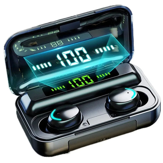 VALDUS TWS F9 Earbuds Earphone Audifonos Auriculares BT 5.0 Waterproof True Digital Display F9-5 In-ear Headsets Headphones