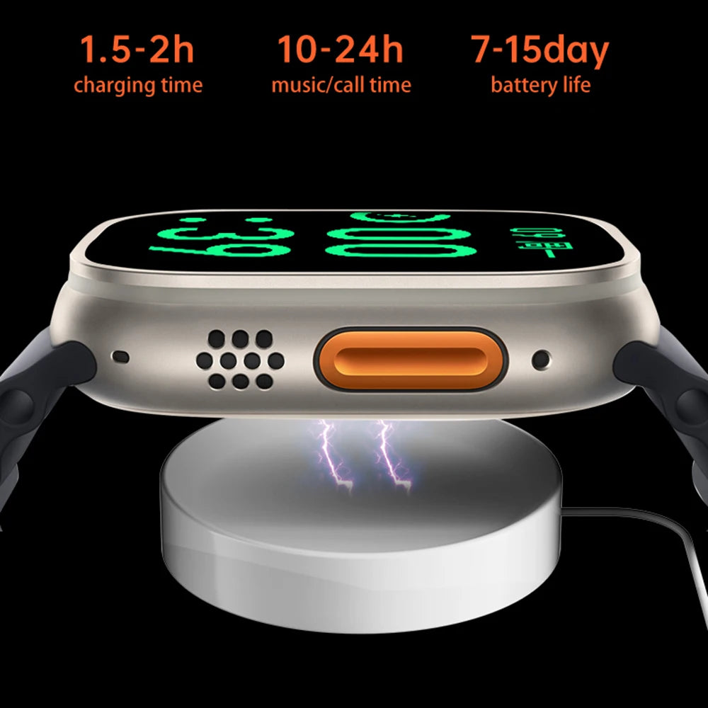 Smartwatch X3 Pro MAX Gen2 con Pantalla AMOLED y Carga Inalámbrica