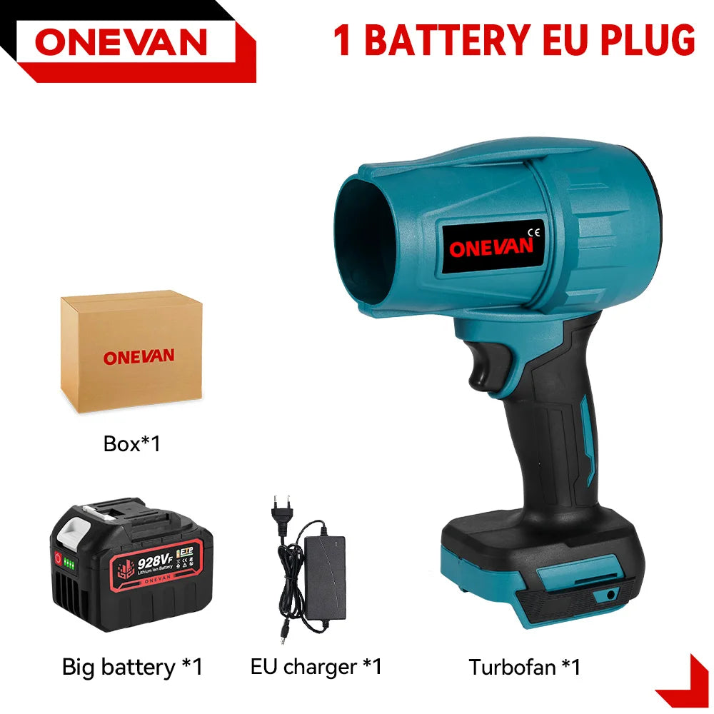 Soplador ONEVAN 2000W Inalámbrico – Turbo Fan sin Escobillas