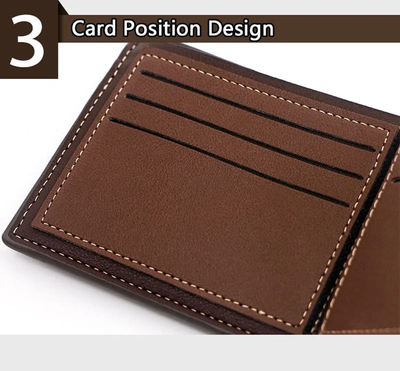 Cartera Slim de Hombre con Cremallera y Clip para Billetes