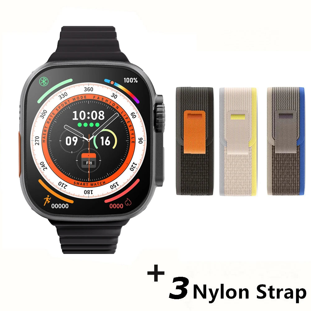 Smartwatch X3 Pro MAX Gen2 con Pantalla AMOLED y Carga Inalámbrica