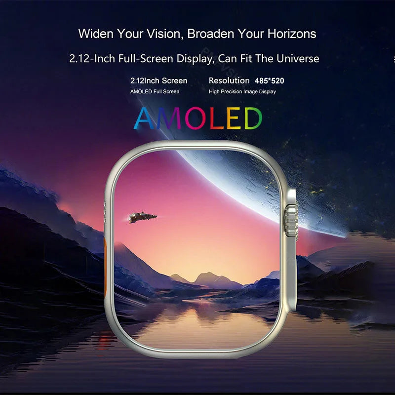Smartwatch X3 Pro MAX Gen2 con Pantalla AMOLED y Carga Inalámbrica