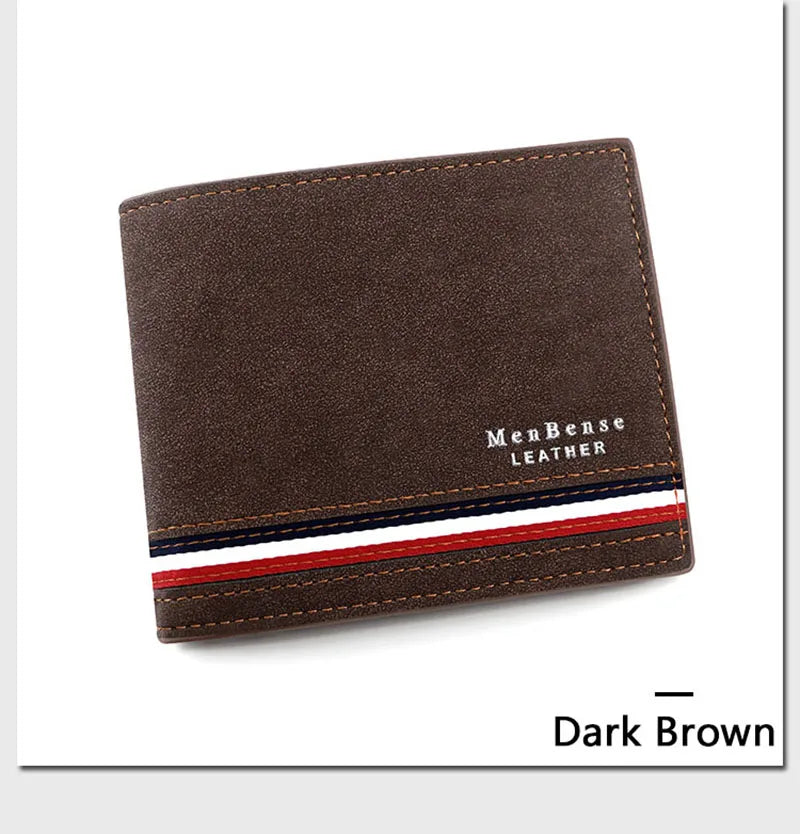 Cartera Slim de Hombre con Cremallera y Clip para Billetes