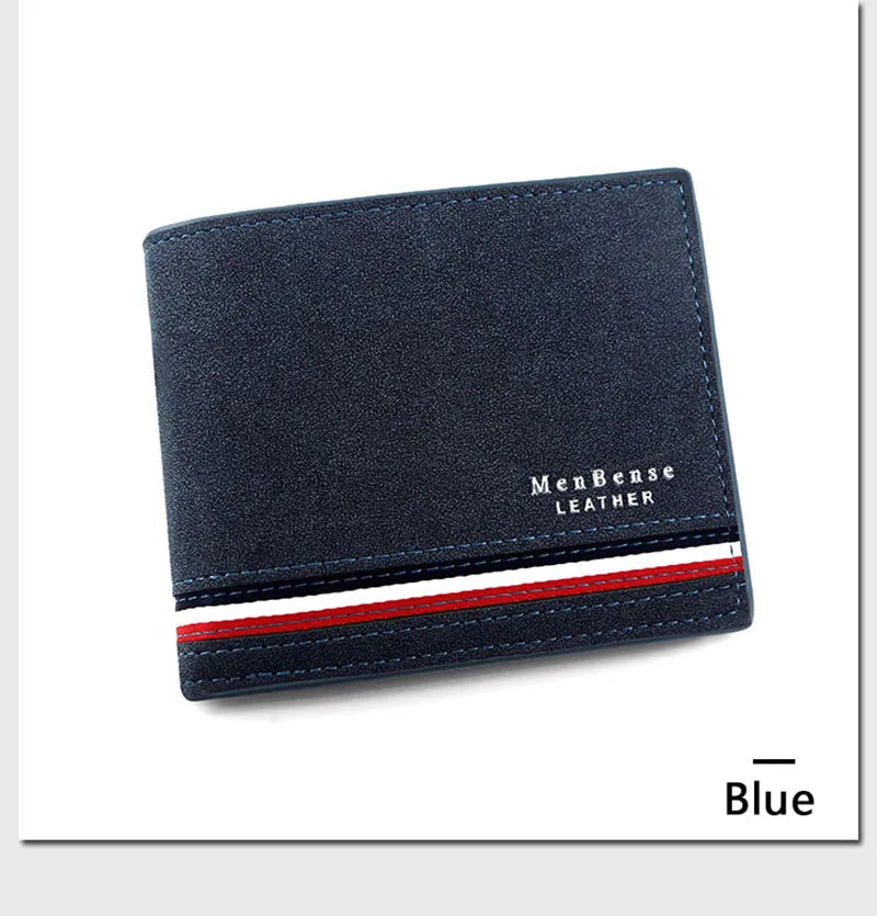 Cartera Slim de Hombre con Cremallera y Clip para Billetes