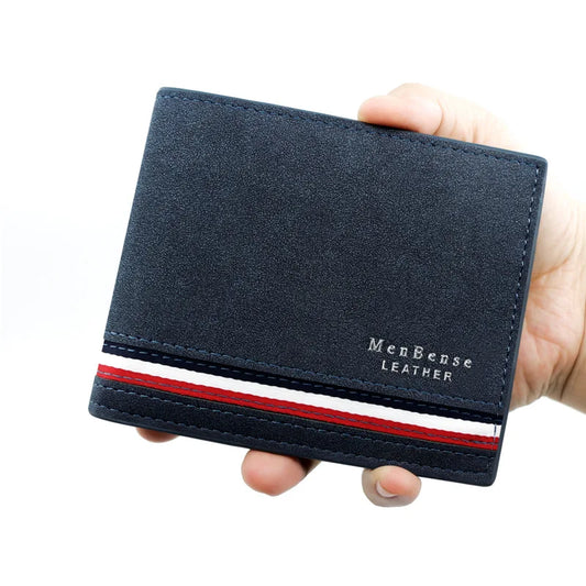 Cartera Slim de Hombre con Cremallera y Clip para Billetes