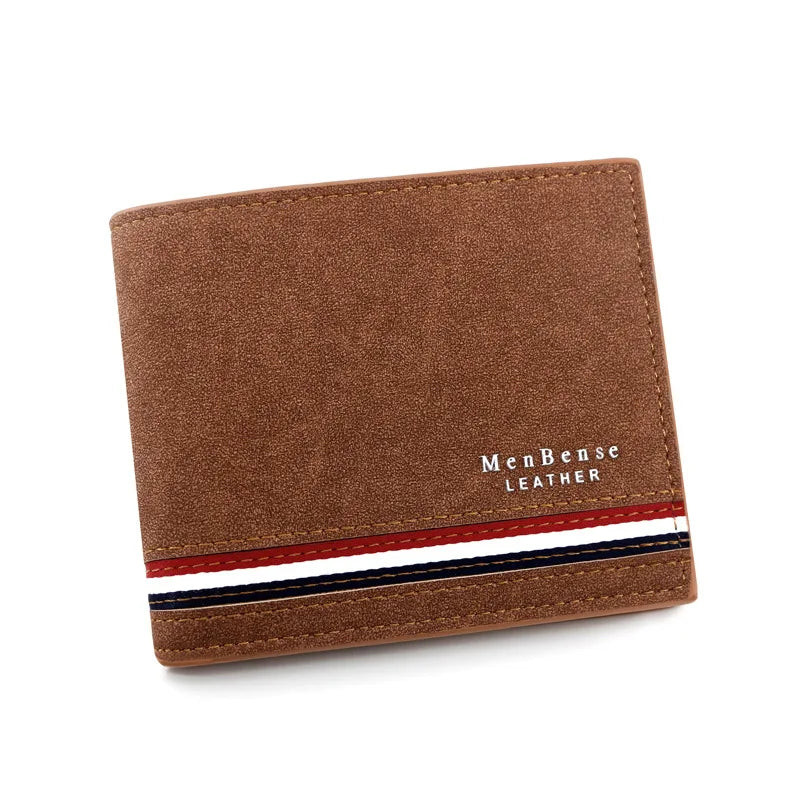 Cartera Slim de Hombre con Cremallera y Clip para Billetes