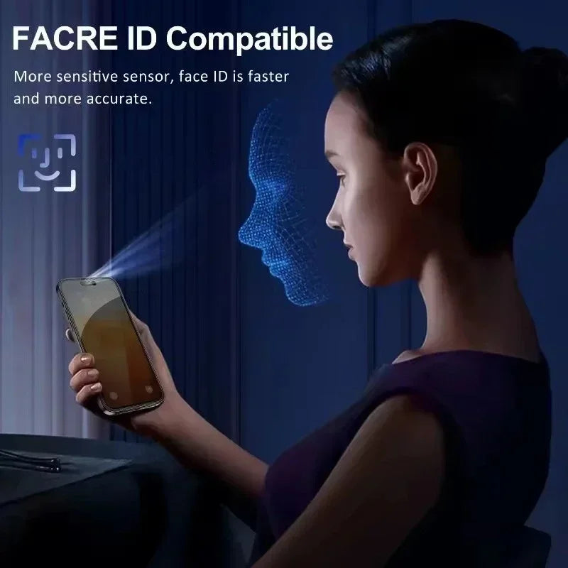ack de 5 Protectores de Pantalla Privacidad 8K – Cristal Anti-Espía de Cobertura Total para iPhone 11, 12, 13, 14, 15, 16, Pro, Pro Max, Mini, XR, X, XS Max